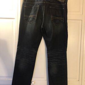 Express Rocco slim fit dark wash jeans